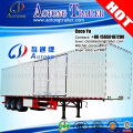 Tri-axles/double axles bifold Van/box truck semi trailer with air suspension (1-5 bifold eath other optional)